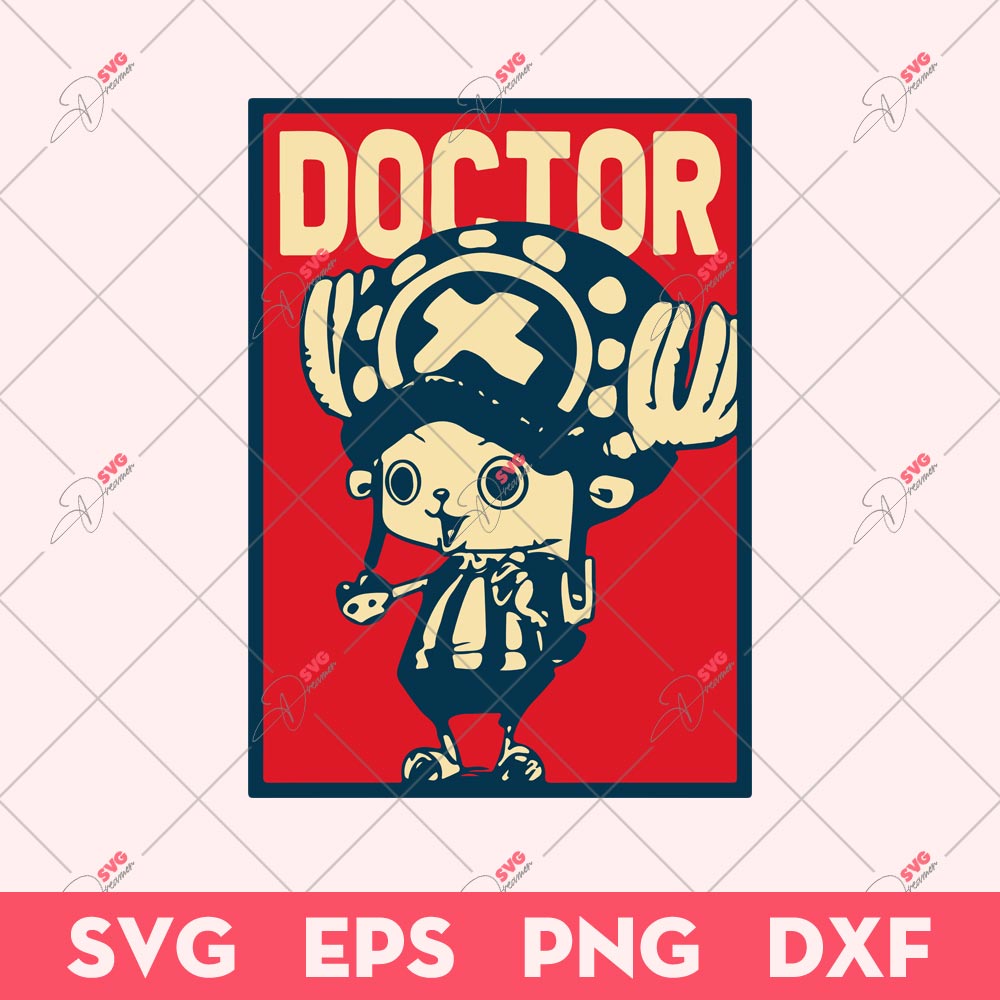 Chopper The Doctor SVG, One Piece SVG, Anime SVG