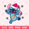 Christmas Stitch Stanley Tumbler SVG, Lilo Stitch SVG, Disney Stitch Christmas SVG