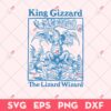 King Gizzard And The Lizard Wizard SVG, King Gizzard SVG, Lizard Wizard SVG