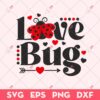 Love Bug SVG, Valentine's Day SVG, Love SVG