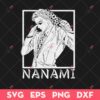 Nanami Kento SVG, Jujutsu Kaisen SVG, Anime SVG