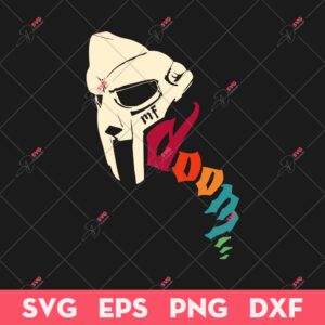 Retro MF Doom SVG, MF Doom Retro PNG, MF Doom SVG PNG EPS DXF