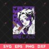 Shinobu Kocho SVG, Demon Slayer SVG, Anime SVG