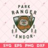 Star Wars Park Ranger SVG Park Ranger Endor SVG Star Wars Movie SVG