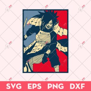 Madara Uchiha SVG, Naruto SVG, Anime SVG
