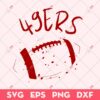 49ers SVG, 49ers Football Club SVG, San Francisco 49ers Football Team SVG