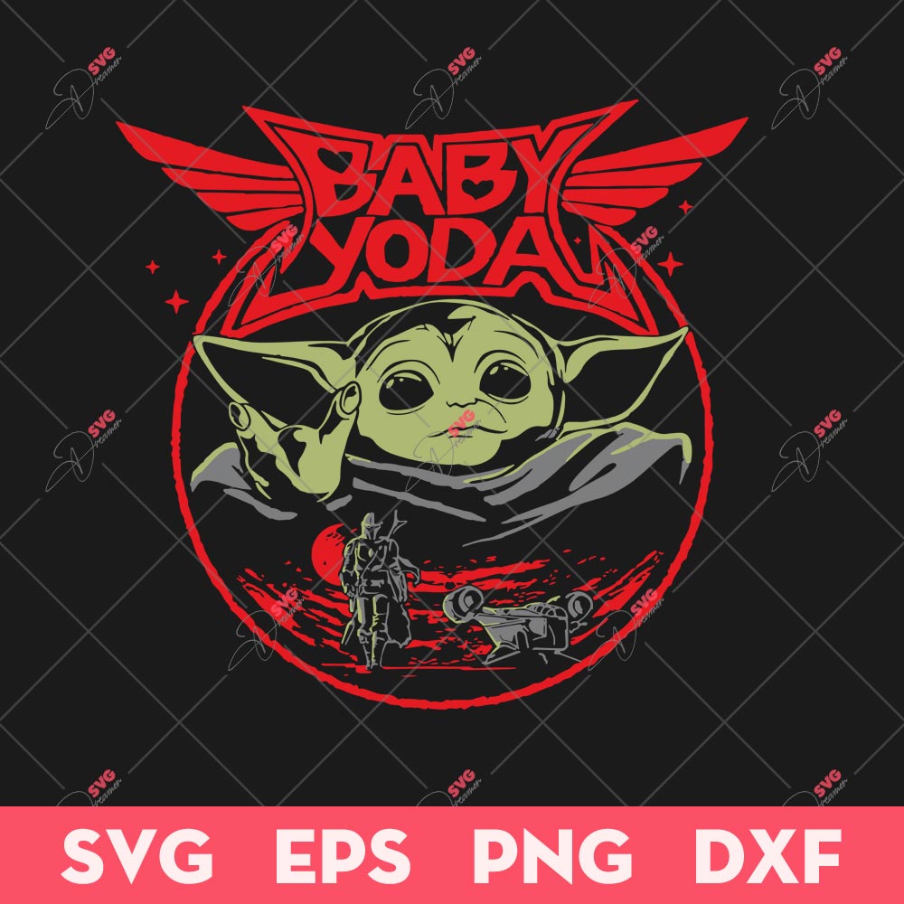 Baby Yoda SVG, Star Wars SVG, Yoda Starwars SVG