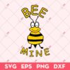 Bee Mine Valentine SVG, Bee Mine SVG, Valentine SVG