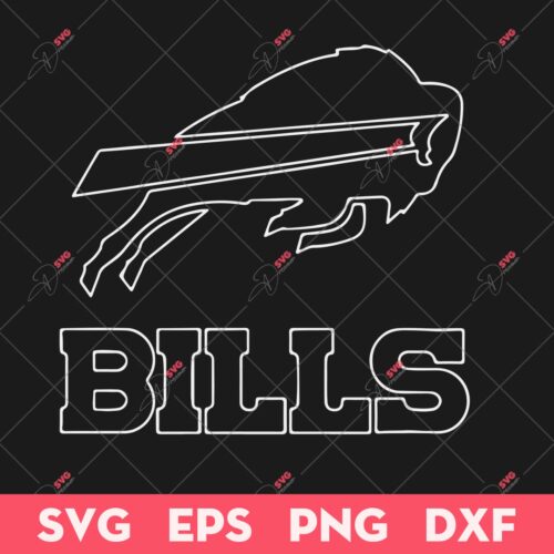 Buffalo Bills Logo SVG, Buffalo Bills Team SVG, Buffalo Bills Football Club SVG