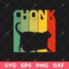Cat Meme Chonk Dank SVG, Meme Funny Chonk SVG, Funny Cat Meme SVG