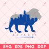 Detroit Lions Football SVG, Detroit Lions City SVG, Detroit Lions Super Bowl SVG