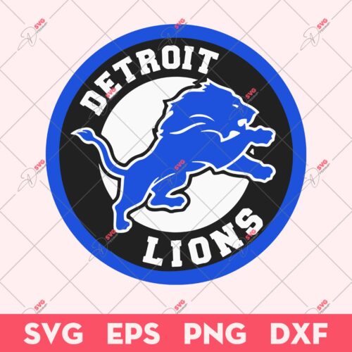 Detroit Lions SVG, Detroit Lions Logo SVG, Detroit Lions Football Team SVG