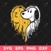 Drippy Puppy Love SVG, Drippy Puppy Valentine SVG, Valentine's Day SVG