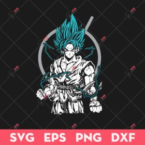 Goku Dragon Ball SVG, Goku SVG, Dragonball SVG