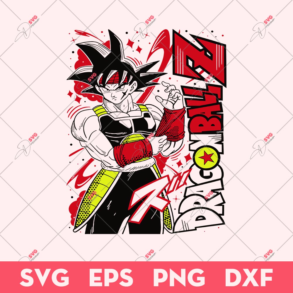Goku Dragonball Z SVG, Dragonball SVG, Anime SVG