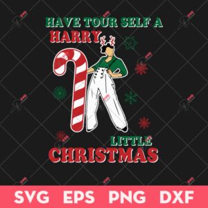 Have Tour Self A Harry Little Christmas SVG, Christmas SVG, Retro Little Christmas SVG