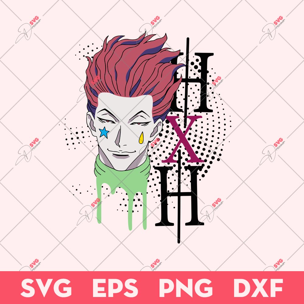 Hisoka Morow SVG, Hunter X Hunter SVG, Anime SVG