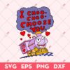 I Choo Choo Choose You Quote SVG, Valentine Day SVG, Cute Train Lover SVG