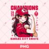 Kansas Japanese Fan Anime PNG, Kansas City Chiefs PNG, Football Club PNG
