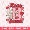 Love Season Mode On SVG, Mode Valentines On SVG, Skeleton Valentine SVG