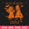Marvel WandaVision Orange Sketch SVG, We're An Unusual Couple SVG, Halloween SVG