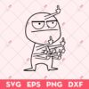 Middle Finger Maniac SVG, Middle Finger SVG, Funny SVG