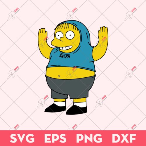 Ralpholio SVG, The Simpsons Movie SVG, Simpsons SVG