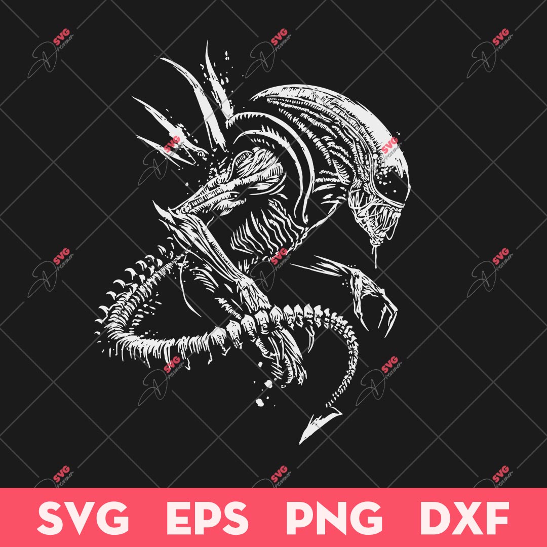 Space Rage SVG, Space Monsters SVG, Aliens SVG
