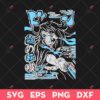 Tokio Muichiro SVG, Demon Slayer SVG, Anime SVG