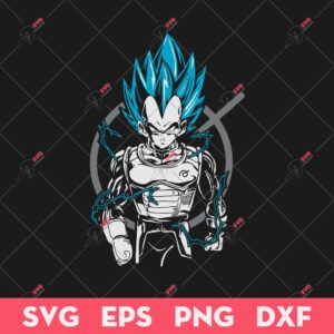 Vegeta Dragon Ball SVG, Dragon Ball SVG, Vegeta SVG