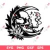 420 Marijuana Skull SVG, 420 Skull Weed SVG, Skull Cannabis SVG