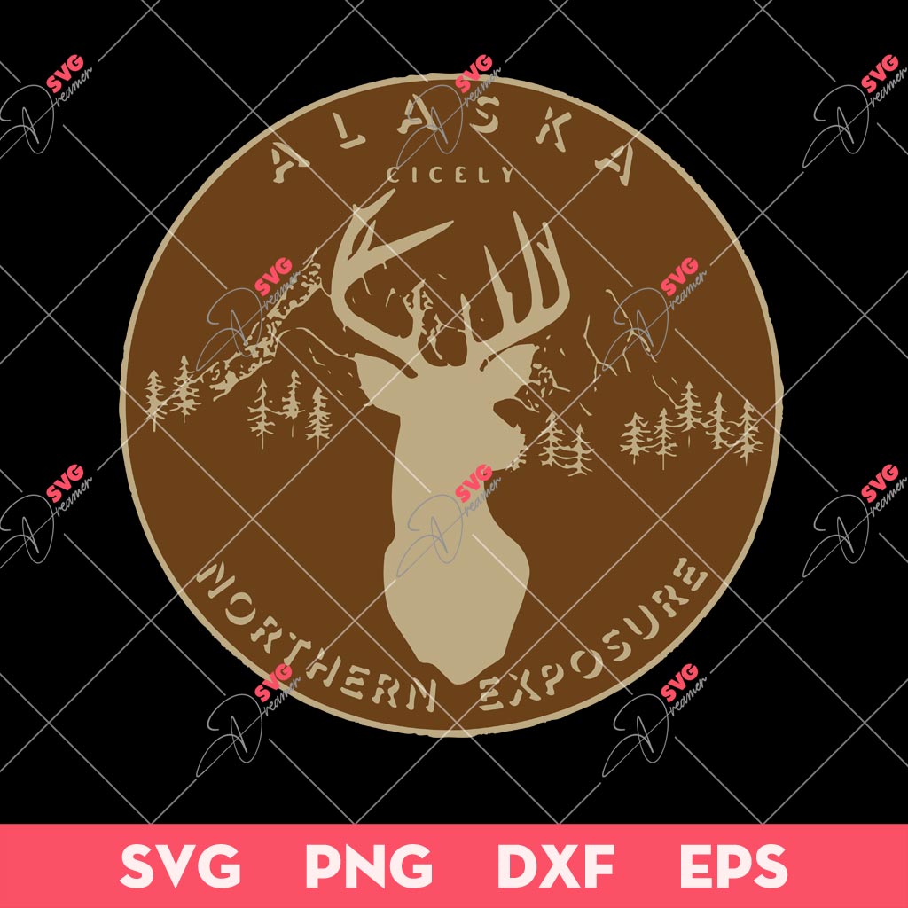 Alaska Cicely Northern Exposure SVG, Northern Exposure SVG, Northern Exposure PNG DXF EPS SVG