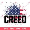 Apollo Creed SVG, Creed US Flag SVG, America SVG