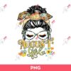 August Girl PNG, Messy Bun August Girl PNG