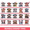 Bundle Chicano Style Mickey Minnie PNG, Bundle Disney Mickey Minnie Sport PNG (Over 20 Designs)