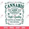Cannabis Whiskey Label SVG, Weed Whiskey Label SVG, Weed Cannabis SVG