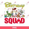 Disney Birthday Squad PNG, Disney Characters Birthday PNG, Disney Vacation PNG