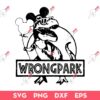 Disney Wrong Park SVG, Mickey Dinosaur SVG, Disney Wrong Park Mickey Balloon SVG