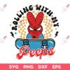 Easter Superhero Rolling With My Peeps SVG, Easter Day Superhero SVG