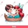 Eric And Ariel Mermaid PNG, Ariel Mermaid PNG Sublimation