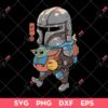 Galactic Baby Sitter SVG, Baby Yoda SVG, Star Wars Movie SVG