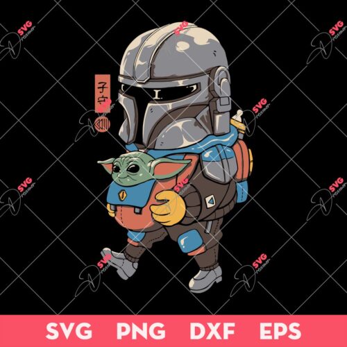 Galactic Baby Sitter SVG, Baby Yoda SVG, Starwar Movie SVG