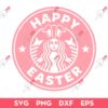 Happy Easter Starbucks SVG, Easter Starbucks SVG, Bunny Easter Starbucks SVG