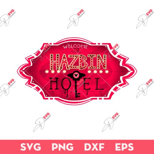 Hazbin Hotel Logo PNG, Hazbin Hotel Movie PNG, Hazbin Hotel Clip Art PNG
