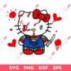 Hello Kitty X Chucky SVG, Horror Kitty SVG, Kitty Chucky SVG