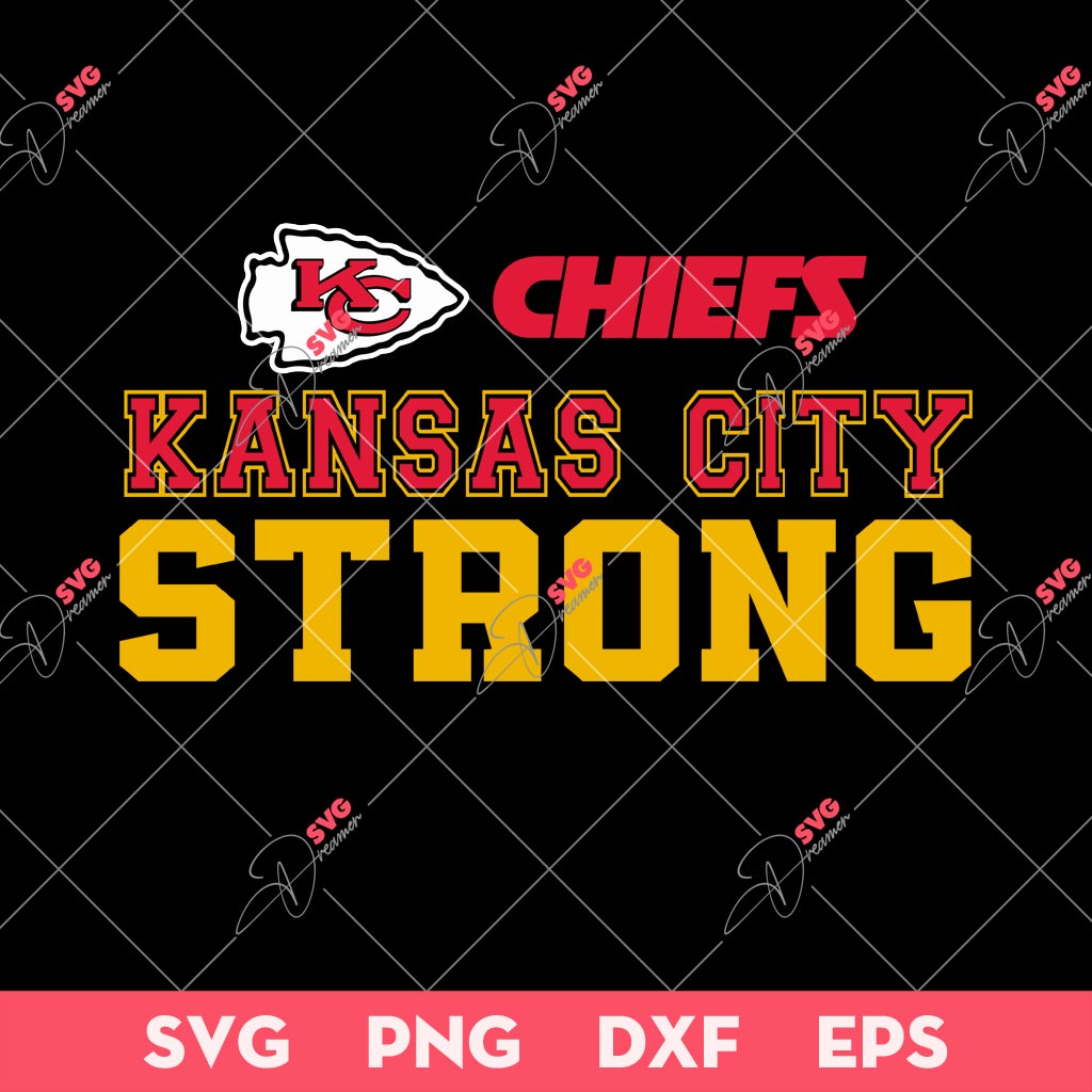 Kansas City Chiefs Strong SVG PNG, KC Chiefs Strong SVG PNG, Chiefs SVG