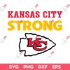 Kansas City Strong SVG, KC Chiefs Strong SVG, Kansas City Chiefs Football SVG