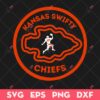 Kansas Swifty Chiefs SVG, KC Chiefts SVG, Kansas City Chiefs SVG