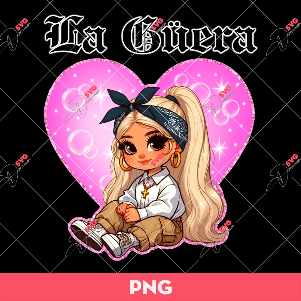 La Guera PNG, La Guera Chicano Baby Girl PNG