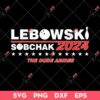 Lebowski Campaign 2024 SVG, Big Lebowski SVG, Lebowski Sobchak 2024 The Dude Abides SVG